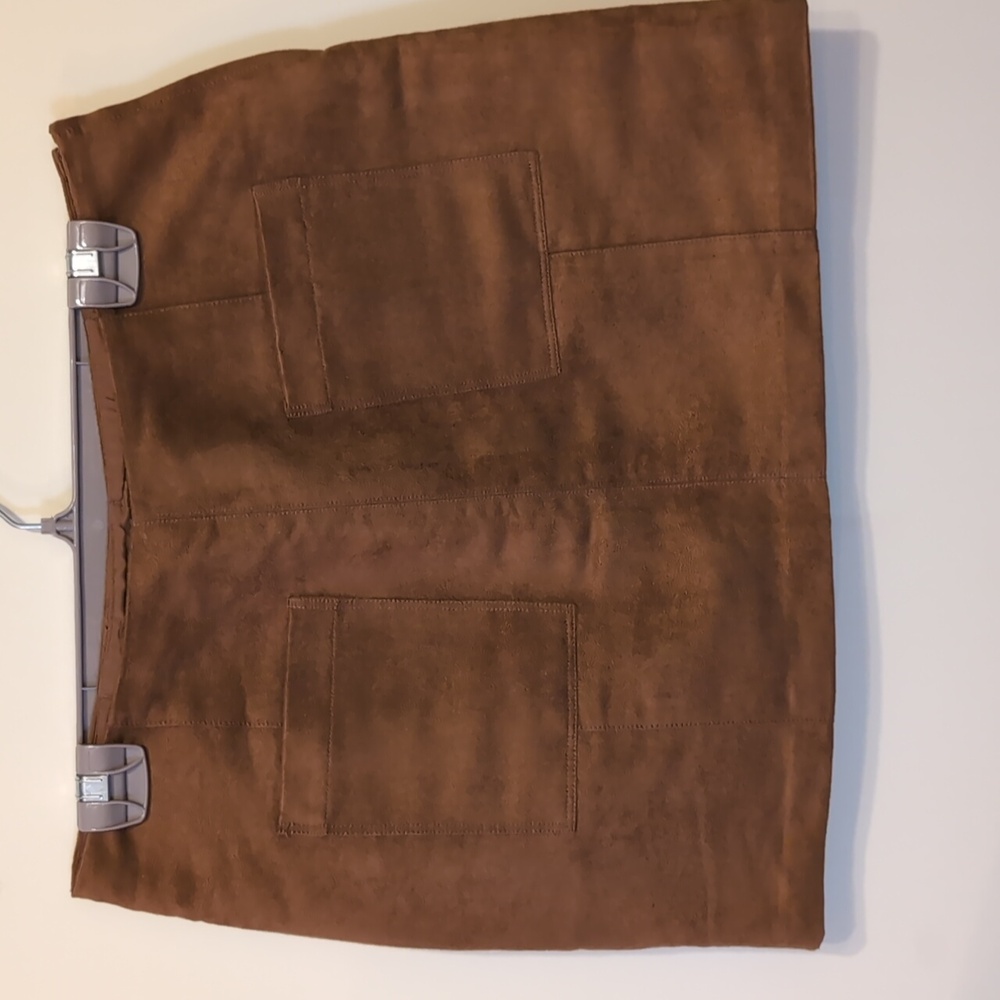 Old Navy faux suede mini skirt